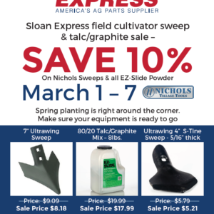 Sloan Express Sale Mailer