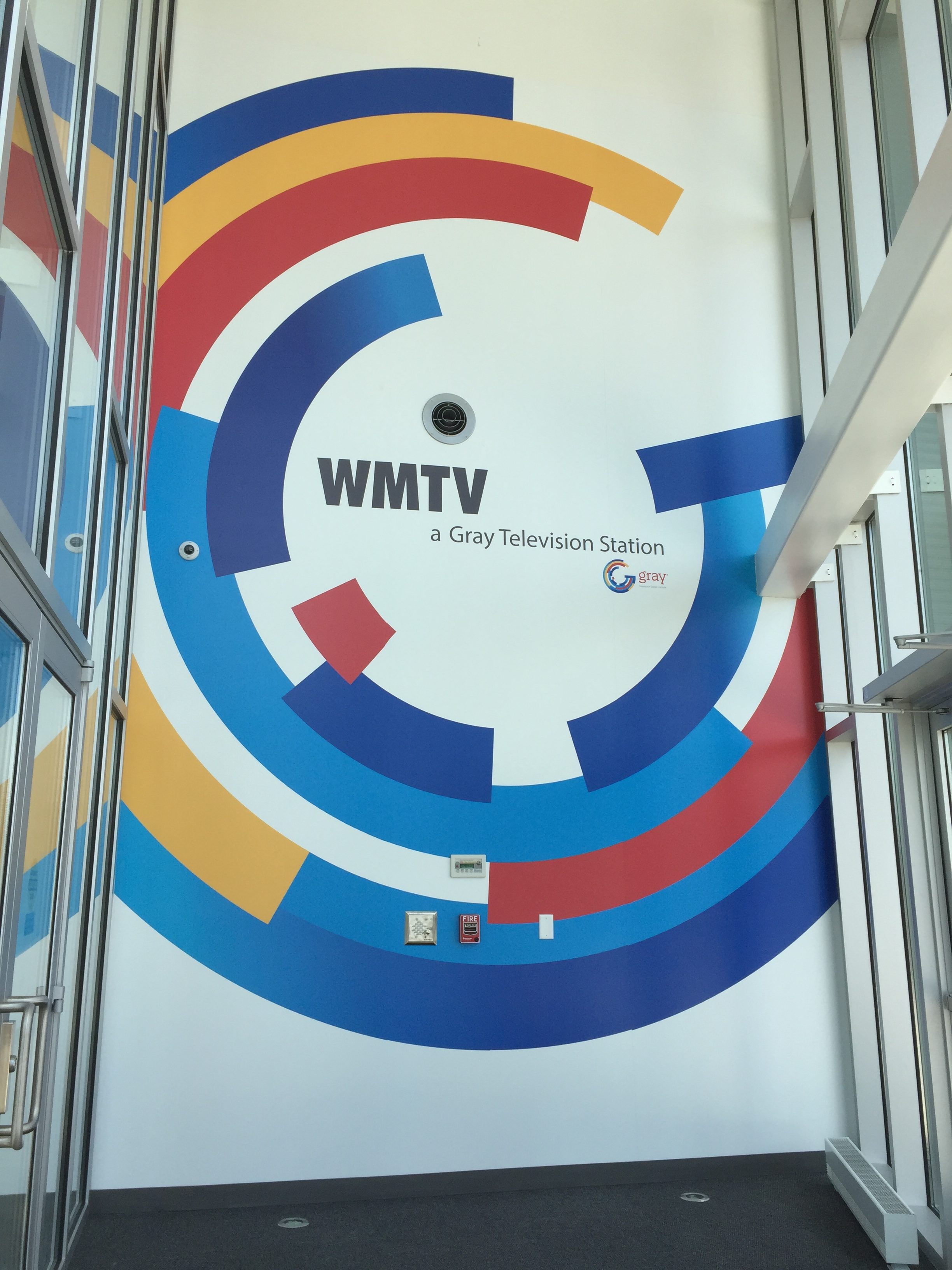 WMTV Large Wall Sign